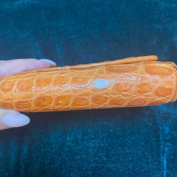 Byron New York genuine crocodile skin wallet - Picture 3 of 10